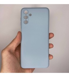 Силіконовий оригінальний чохол Samsung Galaxy A04S (2022) (ShutCam) (Блакитний) Силіконовий оригінальний чохол Samsung Galaxy A04S (2022) (ShutCam) (Блакитний)