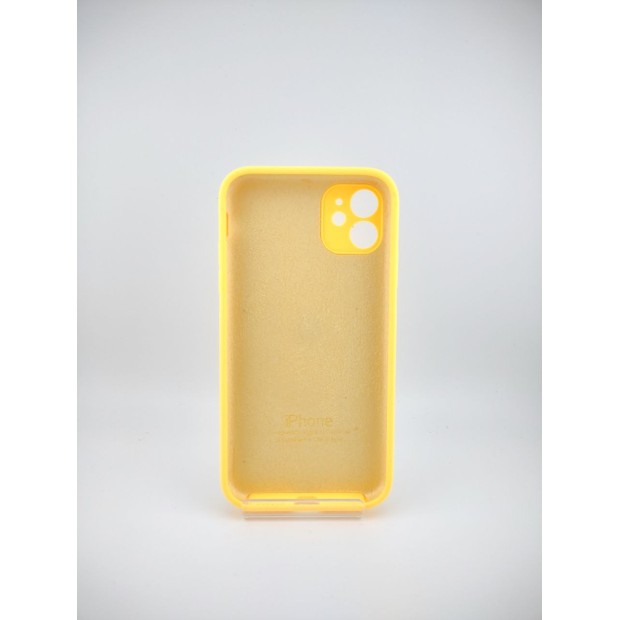 Силіконовий чохол Original Square RoundCam для Apple iPhone 11 (Sunflower)