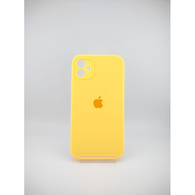 Силіконовий чохол Original Square RoundCam для Apple iPhone 11 (Sunflower)