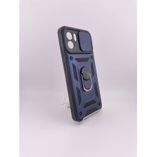Чохол-бампер Ring Serge Armor Case для Xiaomi Redmi A2  /  A1 (ShutCam) (Синій)