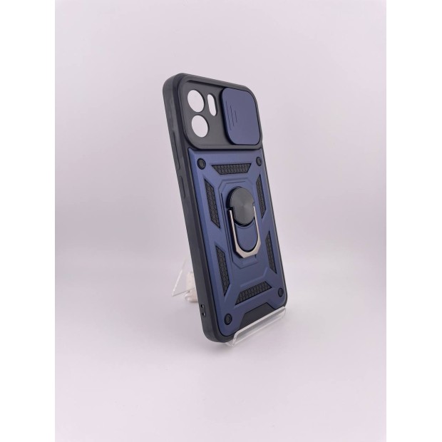 Бронь-чехол Ring Serge Armor Case Xiaomi Redmi A2 / A1 (ShutCam) (Синий)