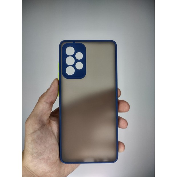 Totu Gingle Series Case for Samsung Galaxy A52 (Dark Blue)