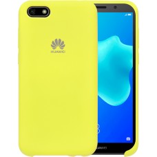 Силикон Original Case Huawei Y5 Prime (2018) / Honor 7A (Лимонный)
