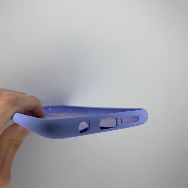 Силикон Original Xiaomi Redmi Note 8 Pro (ShutCam) (Фиалковый)