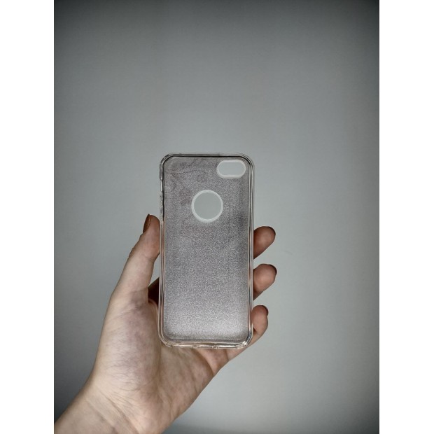 Силіконова накладка Glitter для Apple iPhone 5 / 5s / SE (Golden Dress) Силіконова накладка Glitter для Apple iPhone 5 / 5s / SE (Golden Dress)