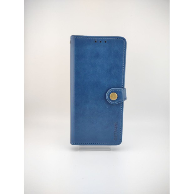 Чохол-книжка Leather Book Gallant для Xiaomi Redmi Note 12 4G (Синій)
