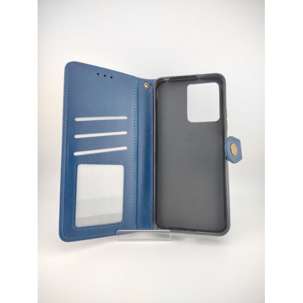 Чохол-книжка Leather Book Gallant для Xiaomi Redmi Note 12 4G (Синій)