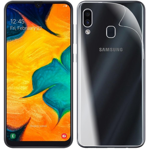 Захисна плівка Soft TPU для Samsung Galaxy A30 (2019) (на задню сторону)