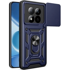 Бронь-чехол Ring Serge Armor Case Xiaomi Redmi Note 15 Pro 4G (ShutCam) (Синий)