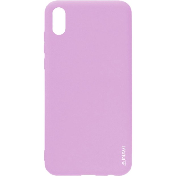 Силикон iNavi Color iPhone X / XS (персик)