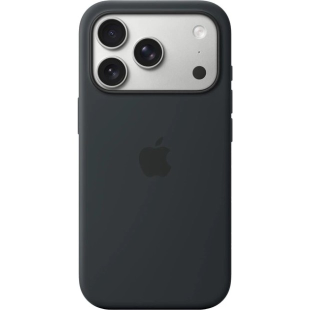 Чехол Silicone Case with MagSafe Apple iPhone 17 Pro (Black)
