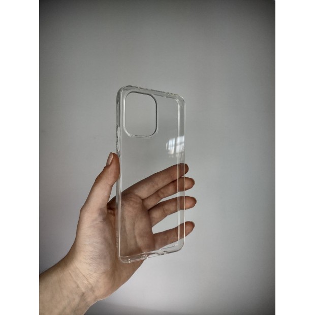 Чохол-силікон WS для Xiaomi Redmi 12 4G (Прозорий)