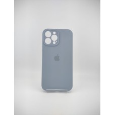 Силикон Original RoundCam Case Apple iPhone 13 Pro Max (77) Sierra Blue