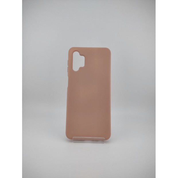 Силіконовий оригінальний 360-чохол для Samsung Galaxy A13 (пудровий)