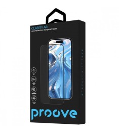 Захисне скло 5D Proove Clarity AR для Apple iPhone 14 Pro  /  15  /  16 Чорне.
