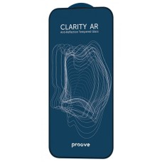 Защитное стекло 5D Proove Clarity AR Apple iPhone 14 Pro / 15 / 16 Black