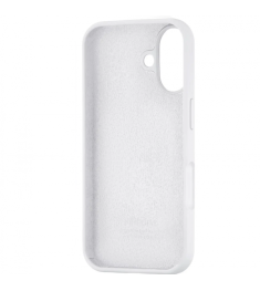 Силіконовий Оригінальний Чохол Круглої Форми для Apple iPhone 17 (06), Білий