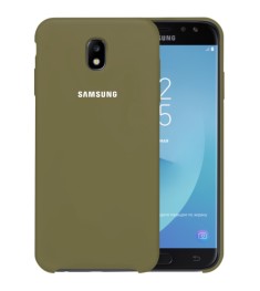 Силикон Original Case Samsung Galaxy J5 (2017) J530 (Оливковый)