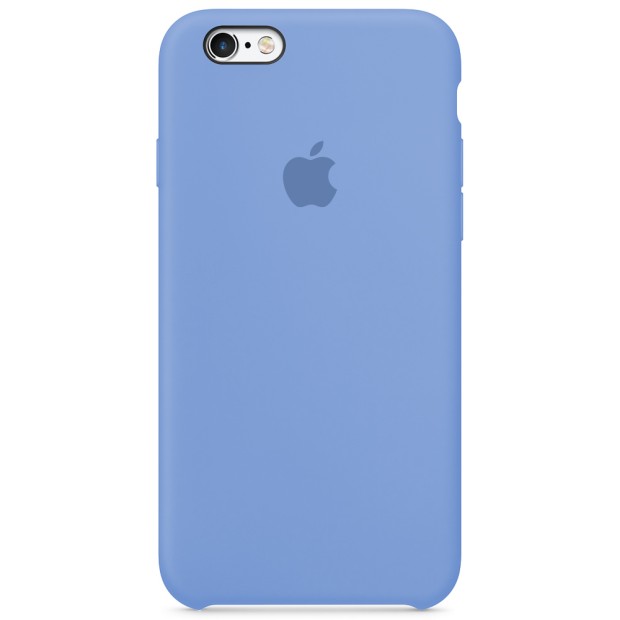 Силіконовий оригінальний чохол Apple для iPhone 6 Plus  /  6s Plus (37) Блакитний