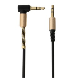 AUX кабель Line SP-255 3.5  /  3.5 мм 1 м (Чорний)