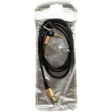 AUX кабель Line SP-255 3.5  /  3.5 мм 1 м (Чорний)
