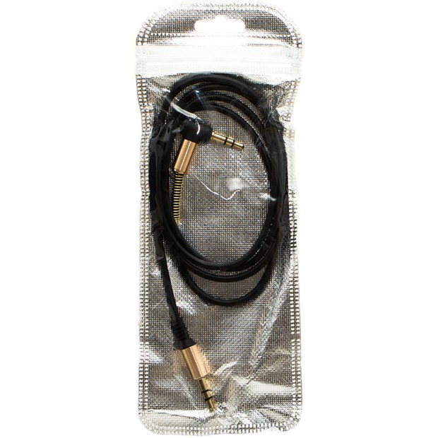 AUX кабель Line SP-255 3.5 / 3.5 мм 1 м (Чорний) AUX кабель Line SP-255 3.5 / 3.5 мм 1 м (Чорний)