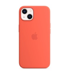 Силіконовий Оригінальний Круглий Чохол для Apple iPhone 13  /  14 (50) Кораловий..