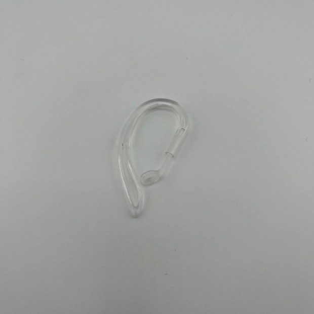 Hook ear silicone-plastic curved for Bluetooth headset (M) (Transparent)