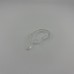 Hook ear silicone-plastic curved for Bluetooth headset (M) (Transparent)