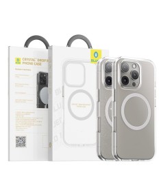 Прозорий чохол Blueo Crystal Pro Drop Resistance MagSafe для Apple iPhone 16 (B4..