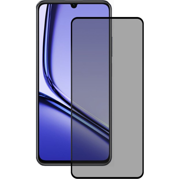 Захисне скло 5D Matte HD Realme Note 50  /  C61  /  C63  /  C53  /  C51 Black