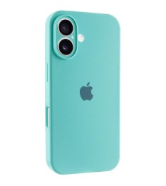 Силикон Original RoundCam Case Apple iPhone 16 (23) Sea Blue