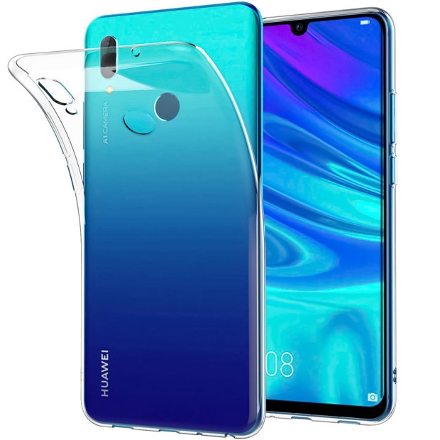 Силіконовий чохол WS для Huawei Y9 (2019) (Прозорий)