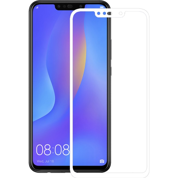 Захисне скло 5D Standard Huawei P Smart Plus White