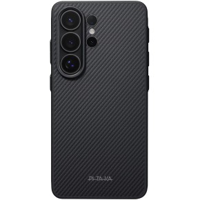 Накладка Pitaka Cairn ProGuard Case Classic Twill 600D Samsung Galaxy S26 Ultra (Black / Grey)