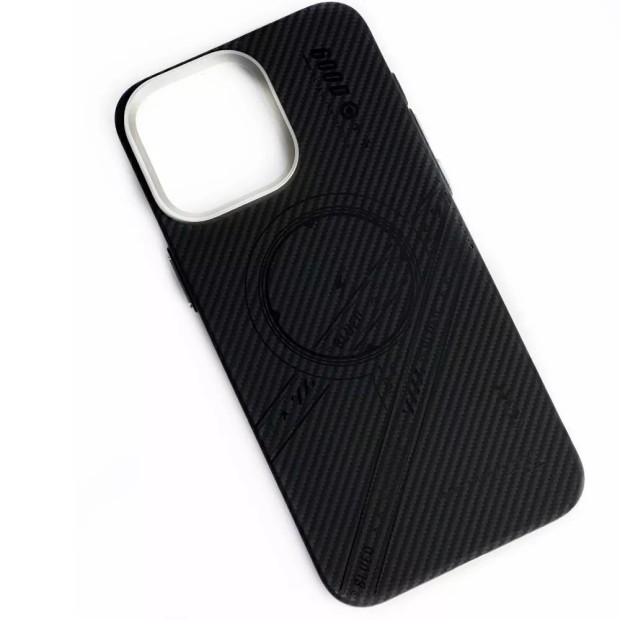 Чохол Blueo All-Inclusive Aramid Fiber MagSafe для Apple iPhone 15 Pro Max (Чорний)