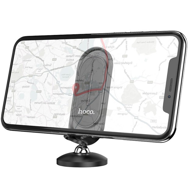 Автодержатель Hoco CA78 Karly (Чёрный)