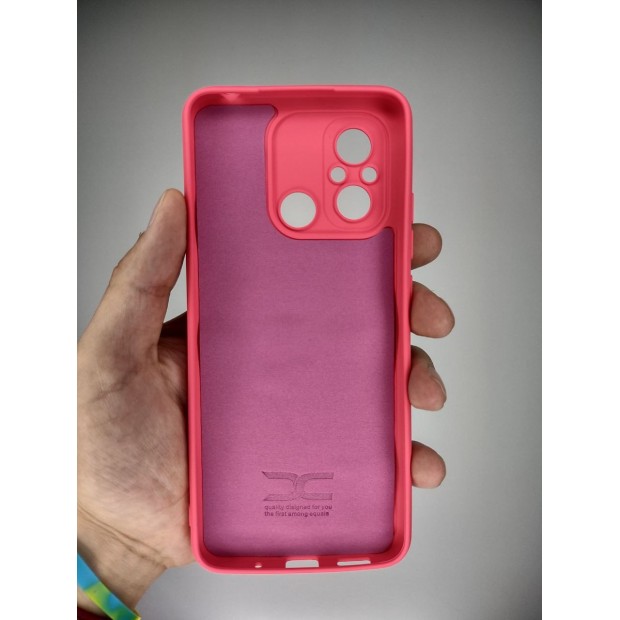 Силіконовий чохол Original Xiaomi Redmi 12C  /  11A (ShutCam) (Фламінго)