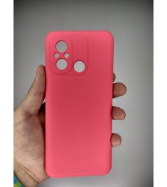 Силіконовий чохол Original Xiaomi Redmi 12C  /  11A (ShutCam) (Фламінго)
