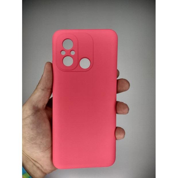 Силіконовий чохол Original Xiaomi Redmi 12C  /  11A (ShutCam) (Фламінго)