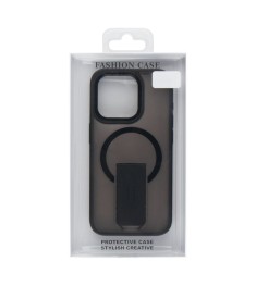 Накладка FrostFlex Stand Magsafe Apple iPhone 16 Pro Max (Black)