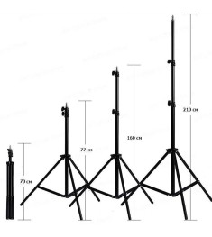 Тренога для съемки 2.1 Stand Holder (Чёрный)