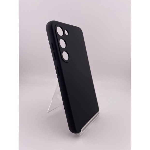 Силіконовий чохол Original Samsung Galaxy S23 (ShutCam) (Чорний)