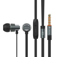 Провідні навушники-гарнітура вакуумні Celebrat C8 (Темно-сірі) Провідні навушники-гарнітура вакуумні Celebrat C8 (Темно-сірі)