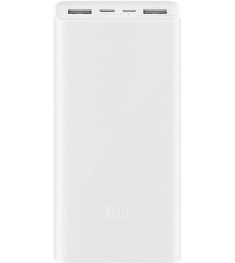 PowerBank Xiaomi Mi3 20000mAh 18W (White) (Товар c уценкой, Grade A) PLM18ZM DL
