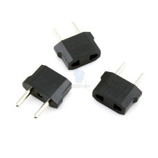 Сетевой переходник ЕВРО OO5 пластик (Чёрный)