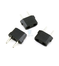 Сетевой переходник ЕВРО OO5 пластик (Чёрный) Сетевой переходник ЕВРО OO5 пластик (Чёрный)