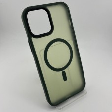 Чохол WAVE Matte Insane Case з MagSafe для iPhone 12 Pro Max (зелений)