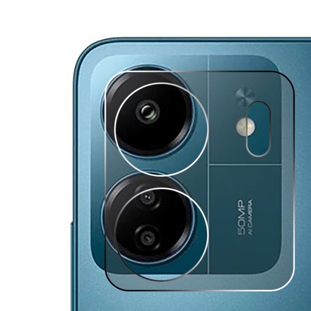 Захисне скло на камеру Xiaomi Redmi 13C