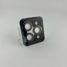 Захисне скло на камеру Rhombus Diamond для Apple iPhone 15 Pro  /  15 Pro Max (Чорне)